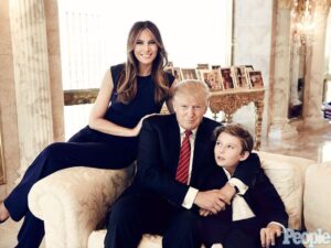 Melania With Family 